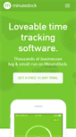 Mobile Screenshot of minutedock.com